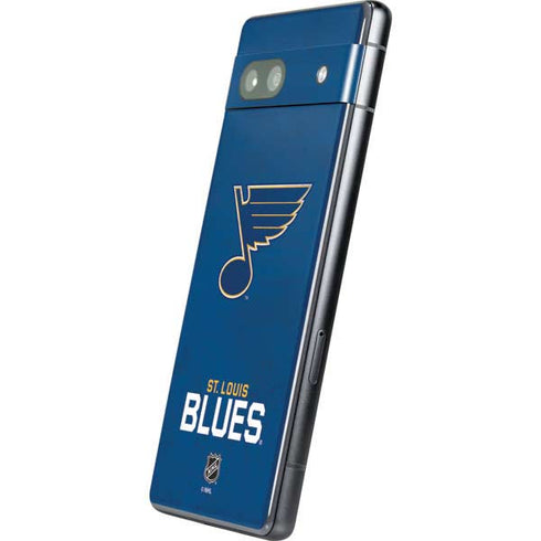 NHL St. Louis Blues Distressed Google Pixel 7a Skin